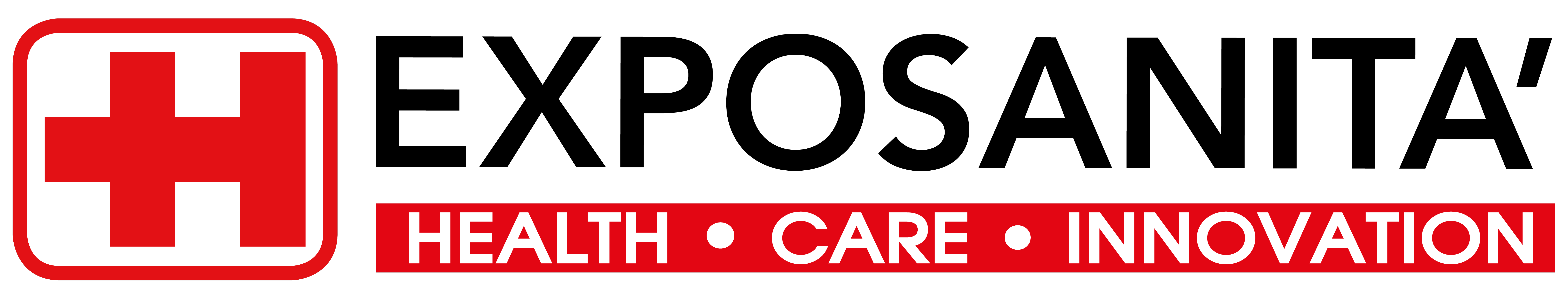 Logo dell'evento A Exposanità 2026 insieme a Onit